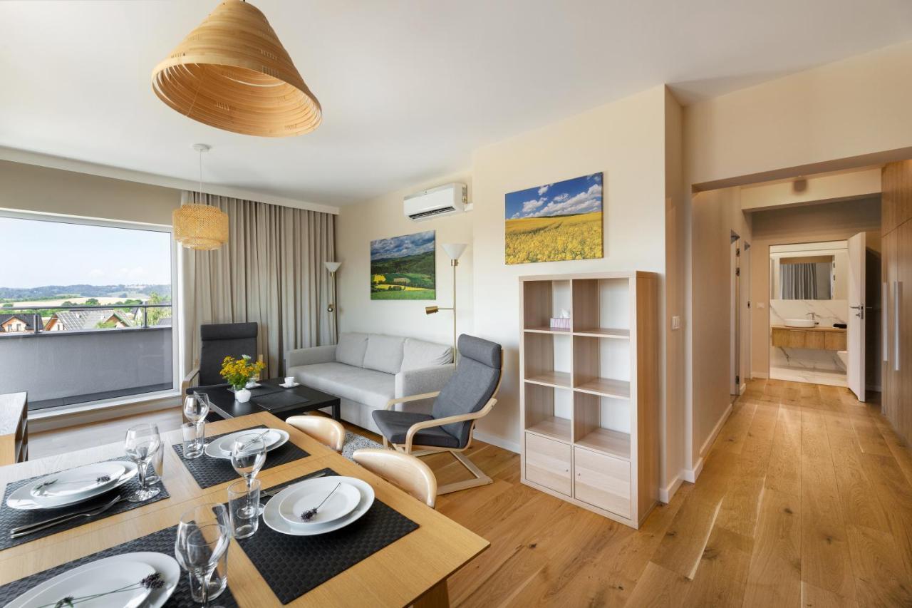Apartament Widokowy - Penthouse Z Tarasem Kudowa-Zdroj Dış mekan fotoğraf