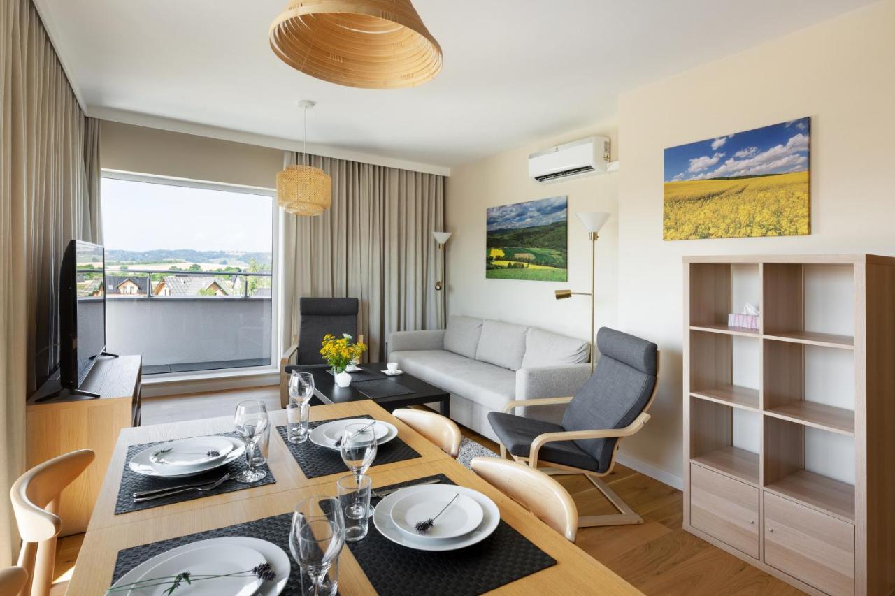 Apartament Widokowy - Penthouse Z Tarasem Kudowa-Zdroj Dış mekan fotoğraf